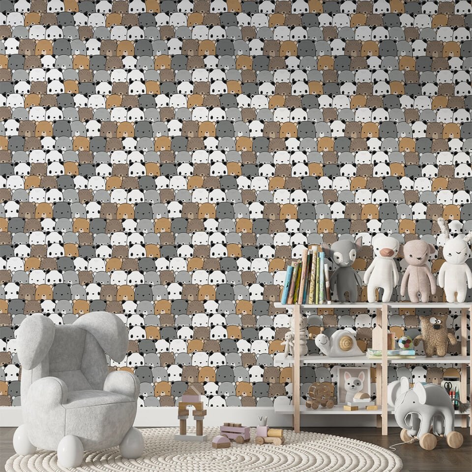 Kendinden Yapışkanlı PVC Duvar & Zemin Kaplama 30x30 cm Suya Dayanıklı Dekoratif Panel
