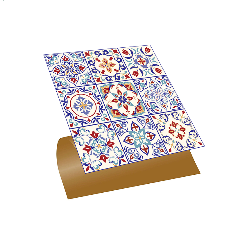 Kendinden Yapışkanlı PVC Duvar & Zemin Kaplama 30x30 cm Suya Dayanıklı Dekoratif Panel