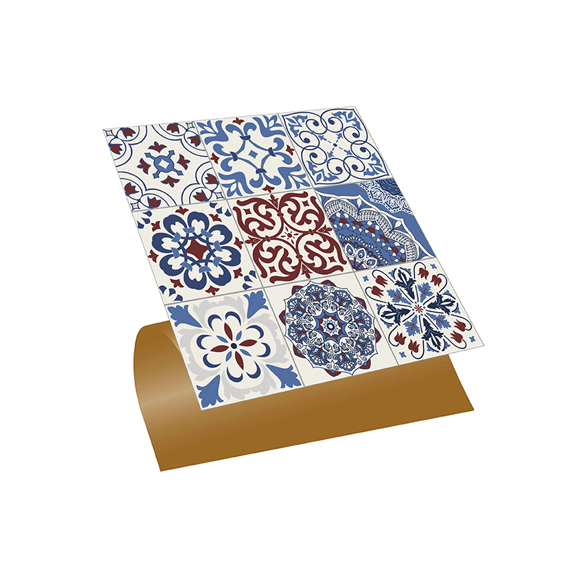 Kendinden Yapışkanlı PVC Duvar & Zemin Kaplama 30x30 cm Suya Dayanıklı Dekoratif Panel
