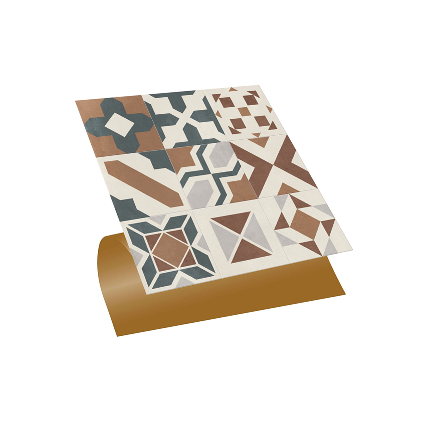 Kendinden Yapışkanlı PVC Duvar & Zemin Kaplama 30x30 cm Suya Dayanıklı Dekoratif Panel