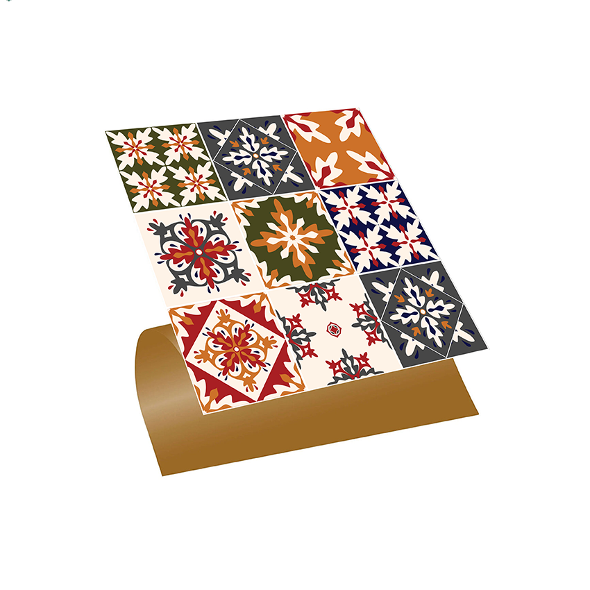 Kendinden Yapışkanlı PVC Duvar & Zemin Kaplama 30x30 cm Suya Dayanıklı Dekoratif Panel