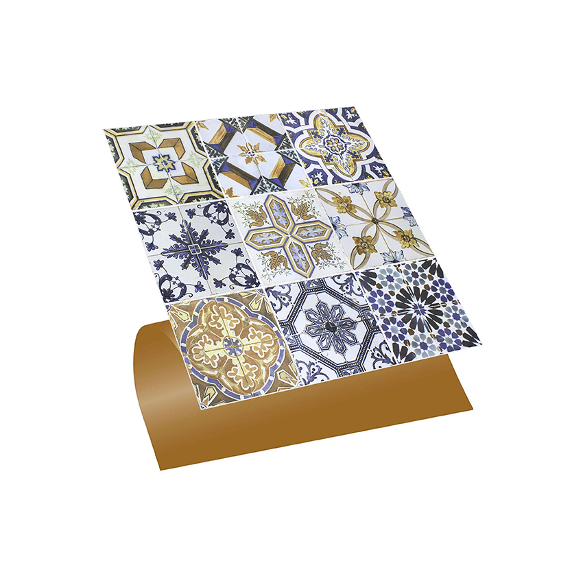 Kendinden Yapışkanlı PVC Duvar & Zemin Kaplama 30x30 cm Suya Dayanıklı Dekoratif Panel