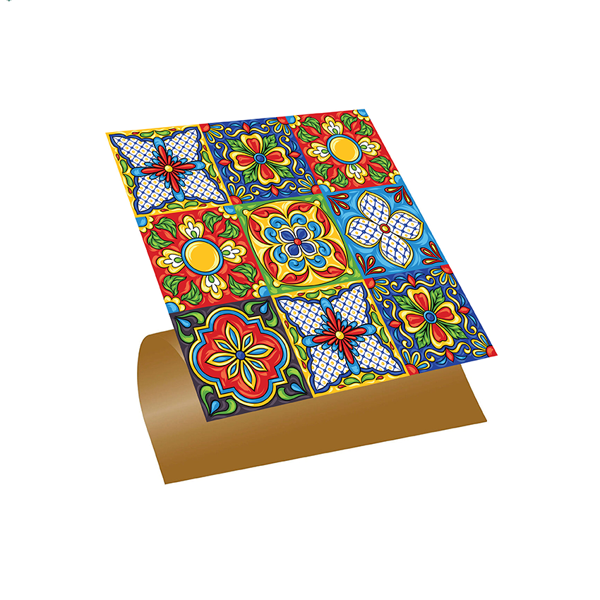 Kendinden Yapışkanlı PVC Duvar & Zemin Kaplama 30x30 cm Suya Dayanıklı Dekoratif Panel