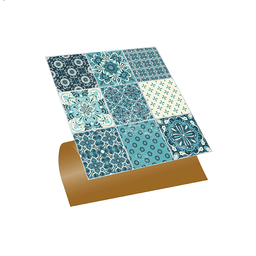 Kendinden Yapışkanlı PVC Duvar & Zemin Kaplama 30x30 cm Suya Dayanıklı Dekoratif Panel