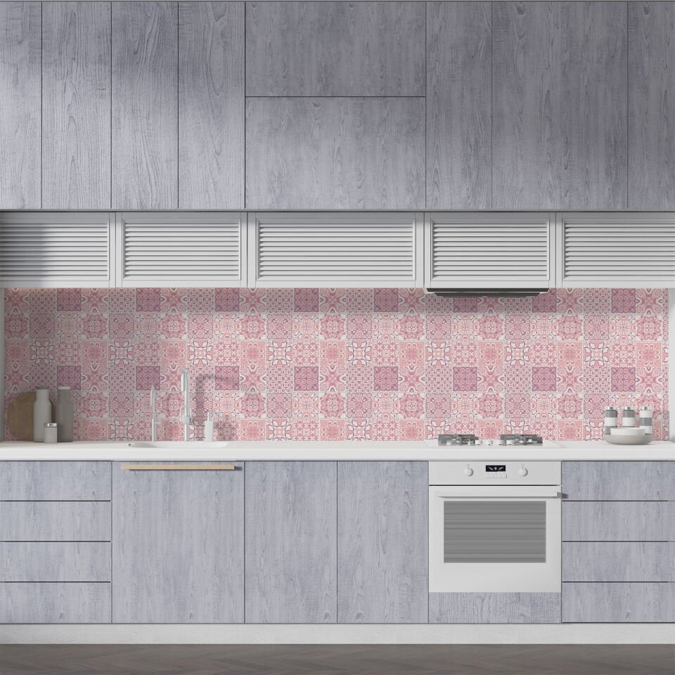 Kendinden Yapışkanlı PVC Duvar & Zemin Kaplama 30x30 cm Suya Dayanıklı Dekoratif Panel