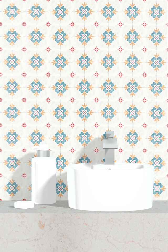 Kendinden Yapışkanlı PVC Duvar & Zemin Kaplama 30x30 cm Suya Dayanıklı Dekoratif Panel