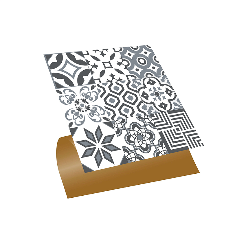 Kendinden Yapışkanlı PVC Duvar & Zemin Kaplama 30x30 cm Suya Dayanıklı Dekoratif Panel