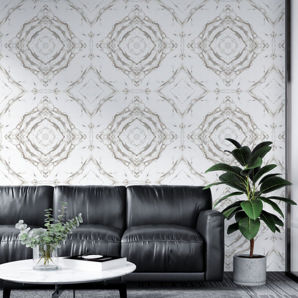 Kendinden Yapışkanlı PVC Duvar & Zemin Kaplama 60x60 cm Suya Dayanıklı Dekoratif Panel