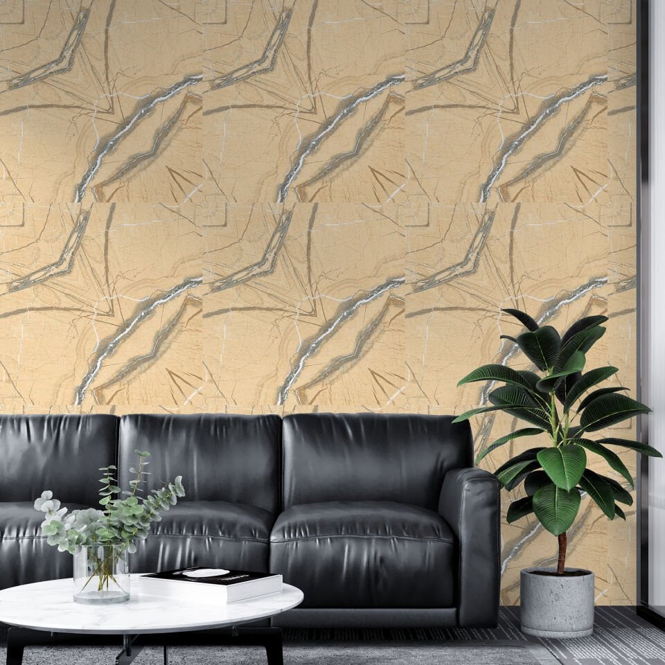 Kendinden Yapışkanlı PVC Duvar & Zemin Kaplama 60x60 cm Suya Dayanıklı Dekoratif Panel