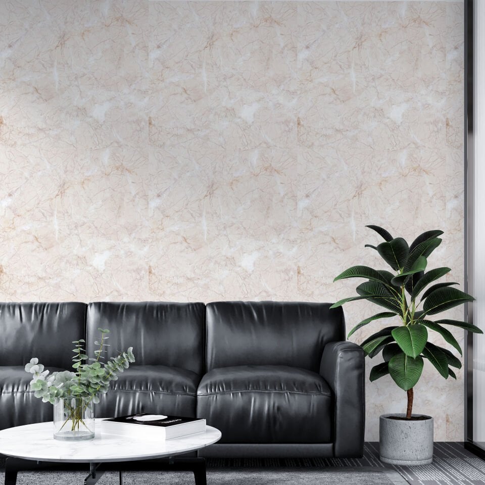 Kendinden Yapışkanlı PVC Duvar & Zemin Kaplama 60x60 cm Suya Dayanıklı Dekoratif Panel
