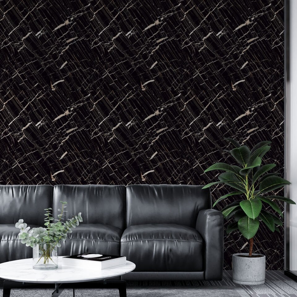 Kendinden Yapışkanlı PVC Duvar & Zemin Kaplama 60x60 cm Suya Dayanıklı Dekoratif Panel